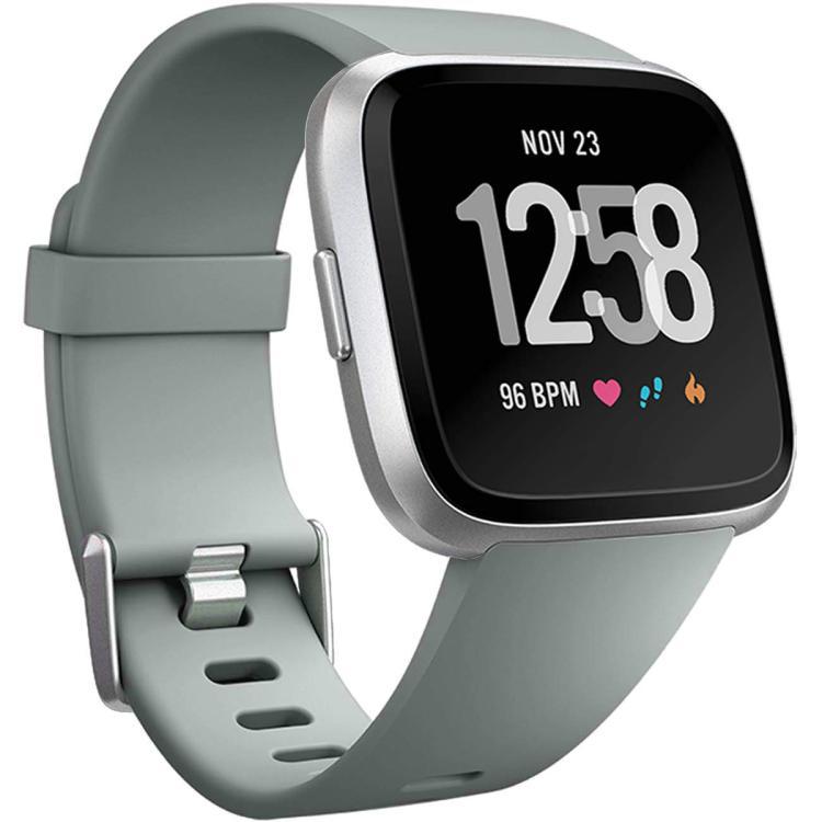 Para Fitbit Versa 2 / Versa / Versa Lite xDfind agujero plano sólido silicio S