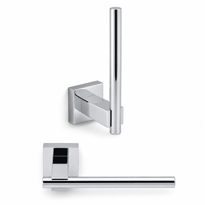 All-Copper Bathroom Single Hook, Bright Chrome Square Base Robe Hook, Bathroom Hardware Towel Hook All-Copper Bathroom Single Hook, Bright Chrome Square Base Robe Hook, Bathroom Hardware Towel Hook