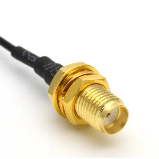 厂家批发 IPEX转SMA射频同轴线 射频连接线 sma跳线 母头内孔天线