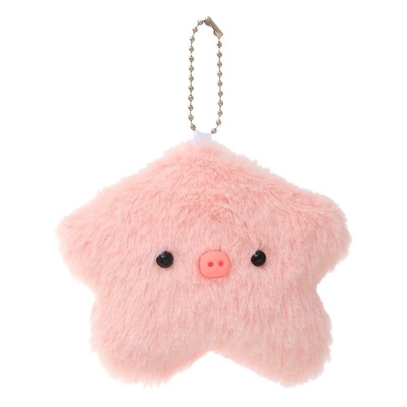 Креативная маленькая звезда плюшевая подвеска Милая свинья скрипит кукла маленькая кукла