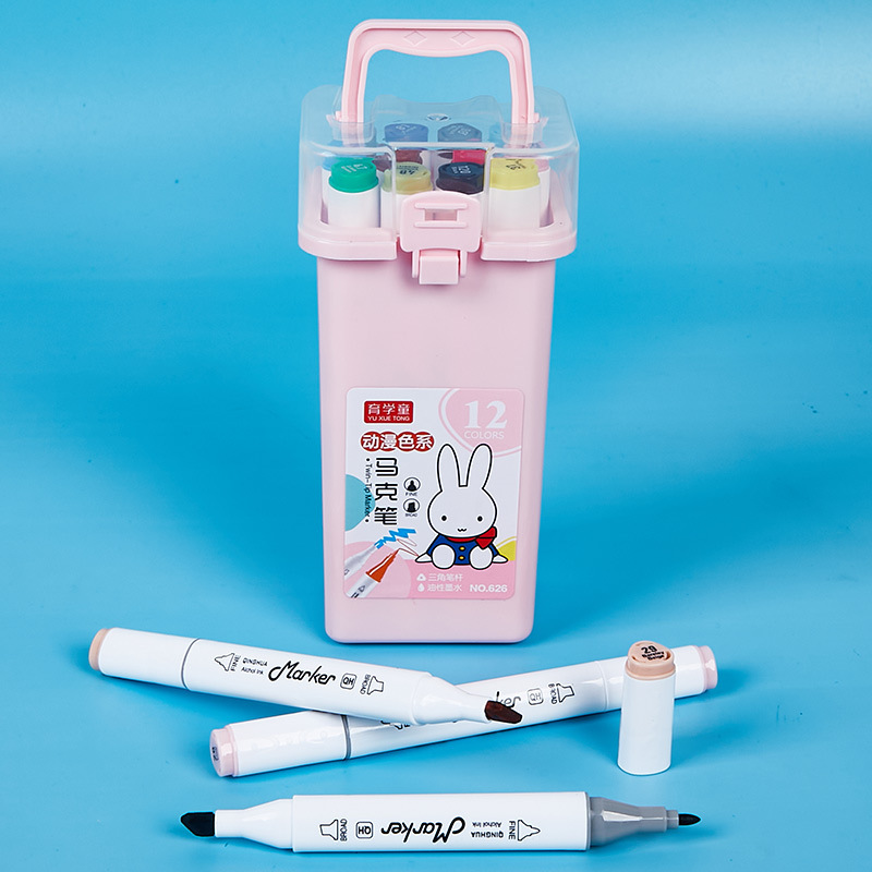 Doble cabeza triángulo alcohólico marcador pop cartel pluma pintura diseño graffiti arte estudiante rotulador