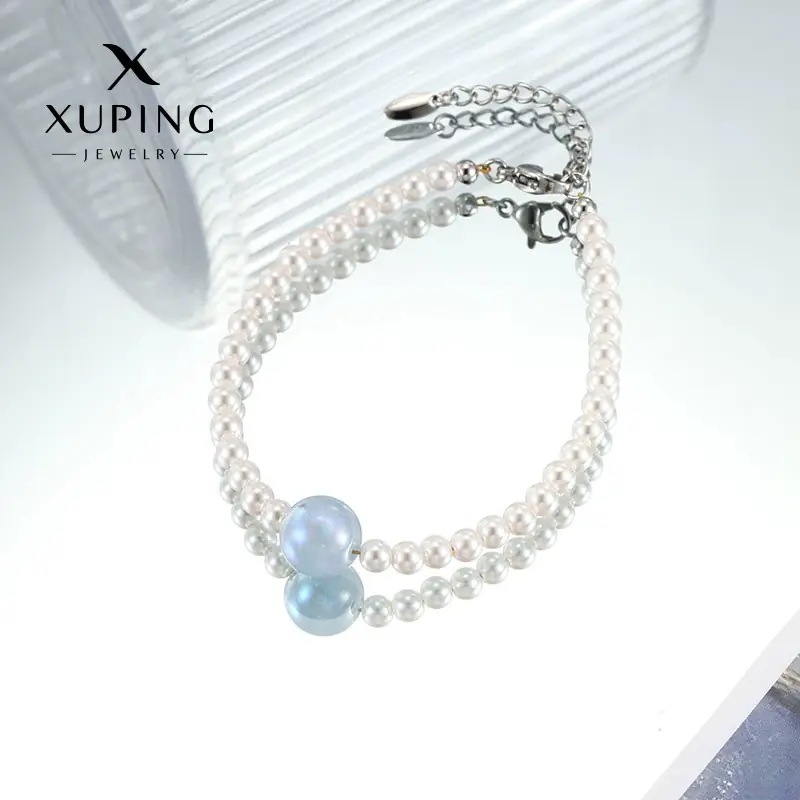 Pulsera Geométrica Circular con Dije de Cubo de Aleación de Cobre