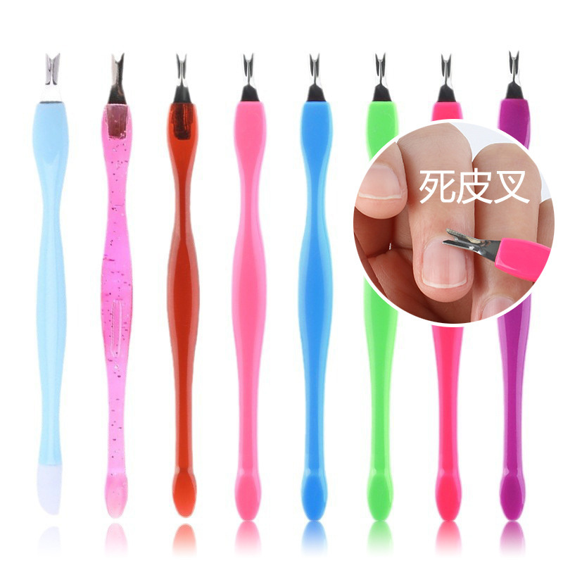 Nail Art dead skin fork nail care dead skin push nail art dead skin repair tool double acrylic nail art supplies wholesale Nail Art dead skin fork nail care dead skin push nail art dead skin repair tool double acrylic nail art supplies wholesale