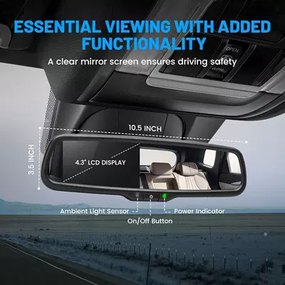 Car display with High Brightness and Automatic Dimming