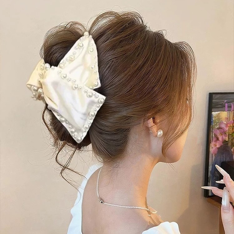 韩系三角抓夹女高级感2025新款大号鲨鱼夹子饱满后脑勺发夹发饰品|undefined