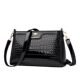 Bag women's bag new 2024 messenger bag shoulder bag female patent leather lady mother small square bag Europe and the United States a generation of hair