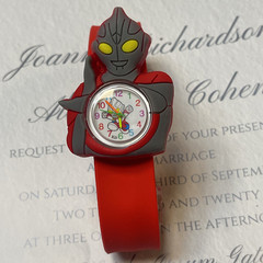 2022年供應卡通動漫兒童手錶幼兒園小學生啪啪圈電子禮品