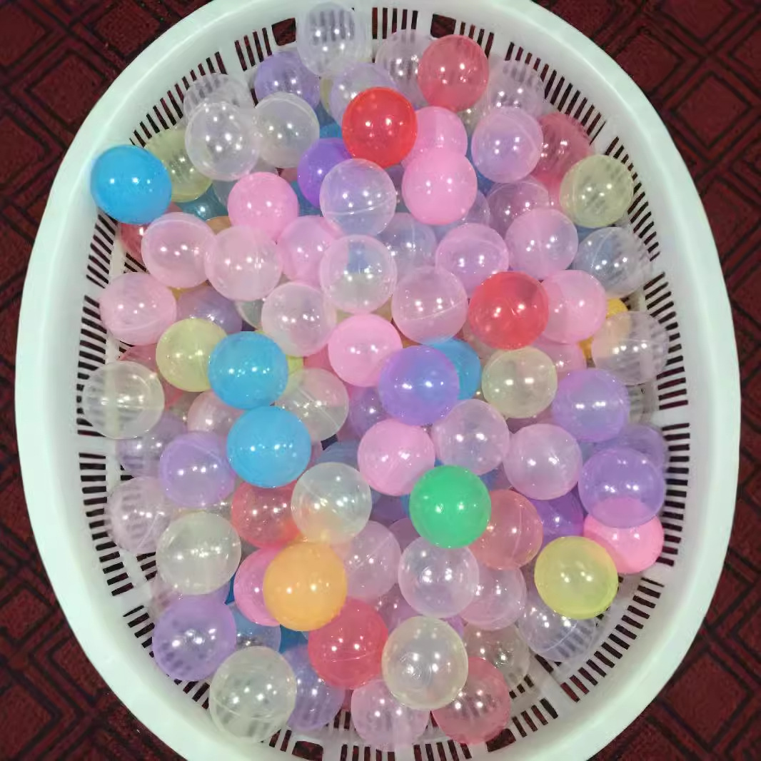 Transparent Crystal Ocean Ball Color Wave Ball Children's Tent Swimming Pool Toy Ball Thickened