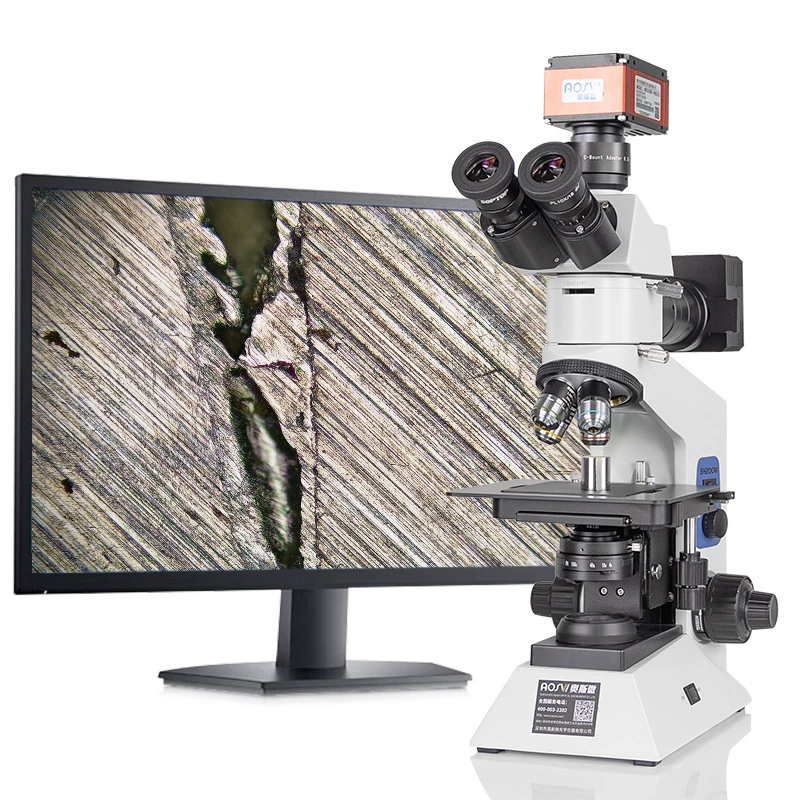 Металлографический микроскоп Ocewei BH300MRT-HK830, чип для анализа лабораторных материалов, наблюдение IED