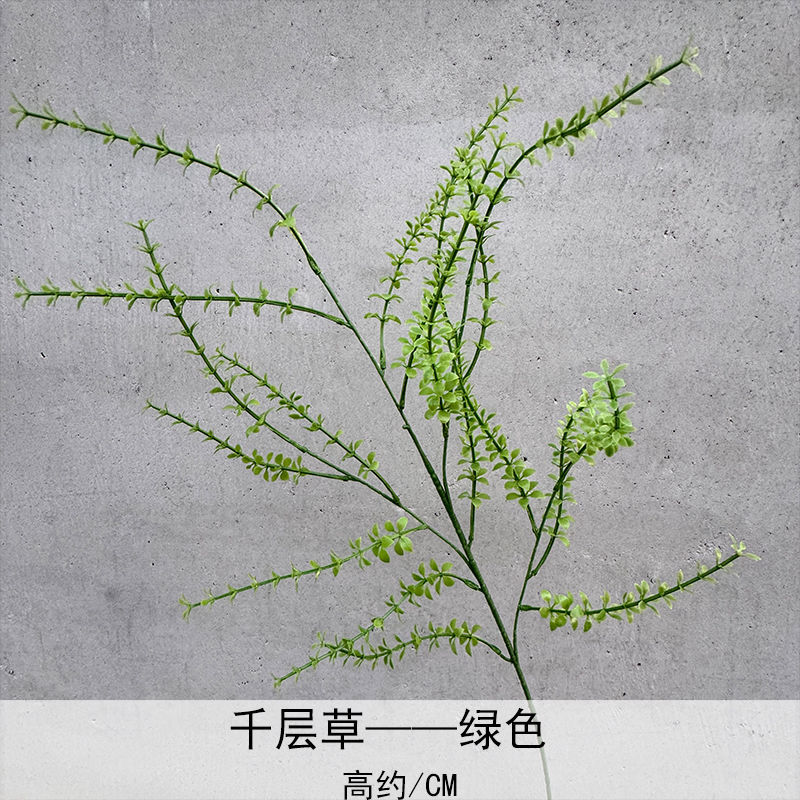 Flores de boda de alta calidad de flores de madera verde de bambú y lirio de pino masson de alta calidad