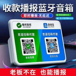 WeChat Collection Prompts Payment Audio Two-dimensional Code Collection Voice Announcer Alipay Wireless Collection Speaker