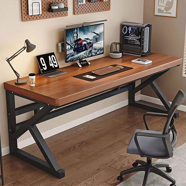 Modern simple solid wood computer desk desktop desk simple desk…