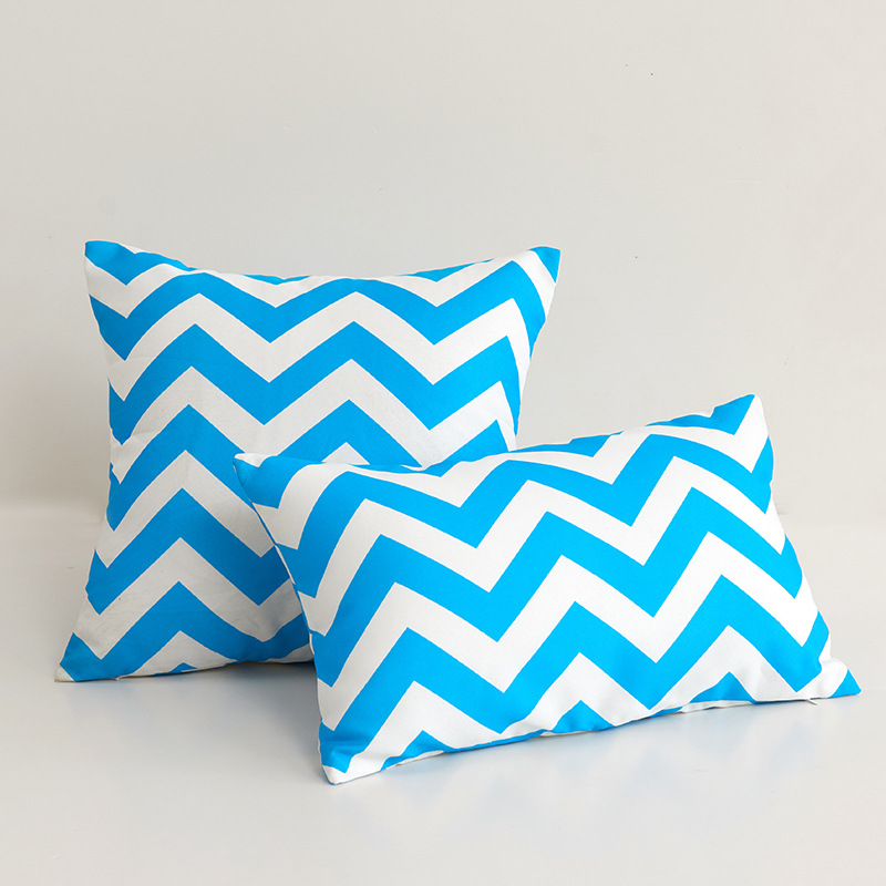 파란색 물결 모양