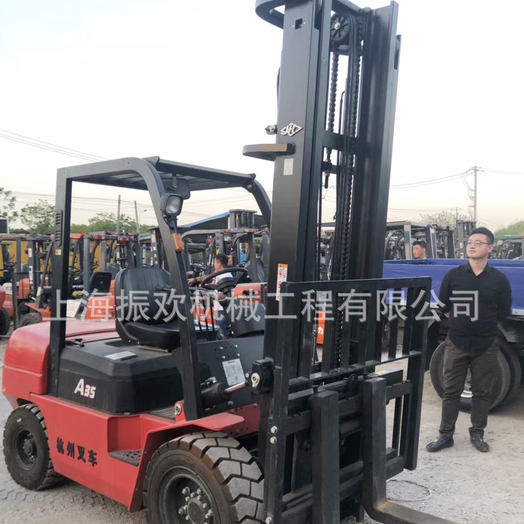 杭州A35叉车两节门架升高4米优惠出售新车品质手续齐全可上牌