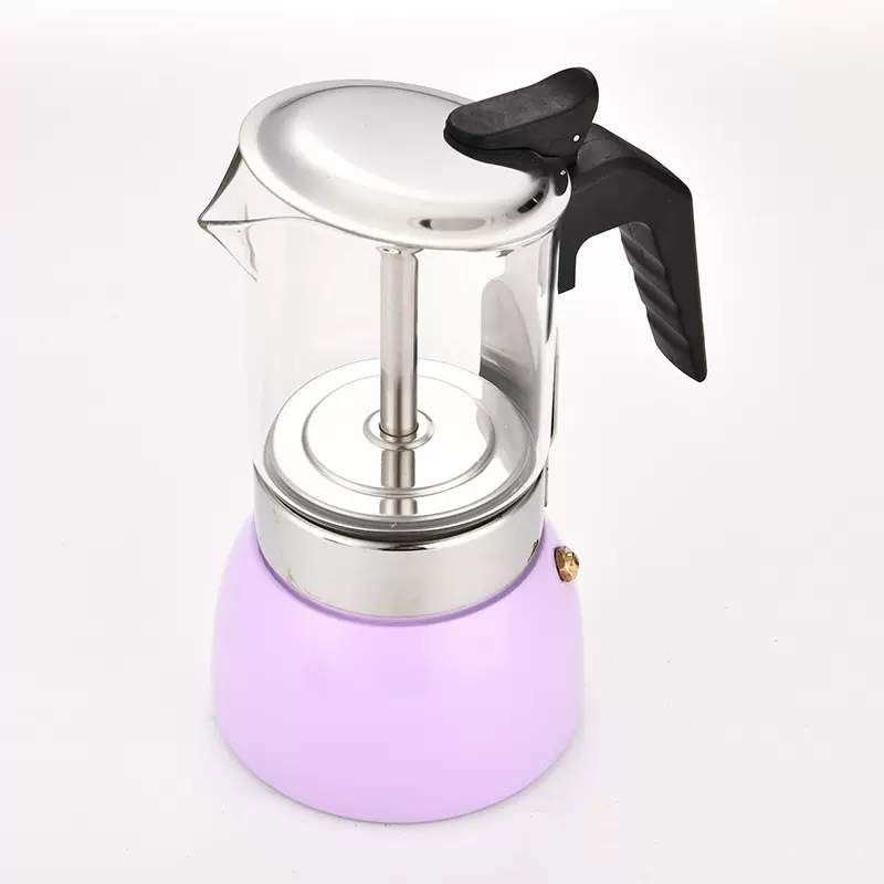 意式玻璃摩卡壶手冲可视咖啡壶家用浓缩萃取壶套装跨境热卖冲泡