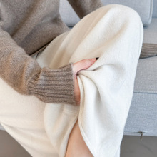 �ﶬ�������ȿ�Ů���ݴ�����֯����100��ë��������ϵ�ֱͲ��
