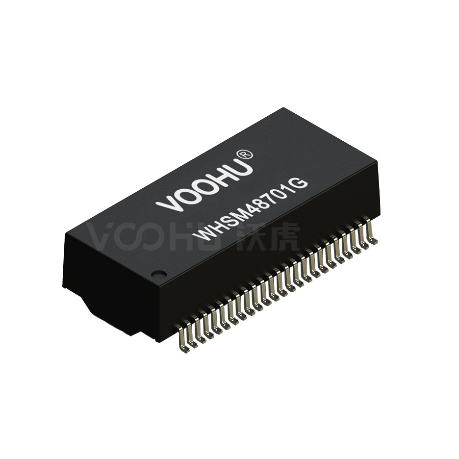 WHSM48701G 10G单口万兆网 SMD网络变压器 网络滤波器