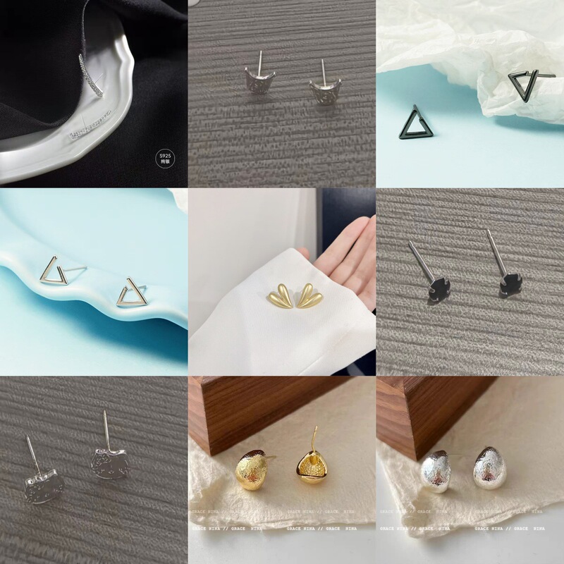 Nail Art Cartoon Ornaments Internet Celebrity Cute Three-Dimensional Five-Pointed Star Cloud Love Resin DIY Nail Accessories Wholesale