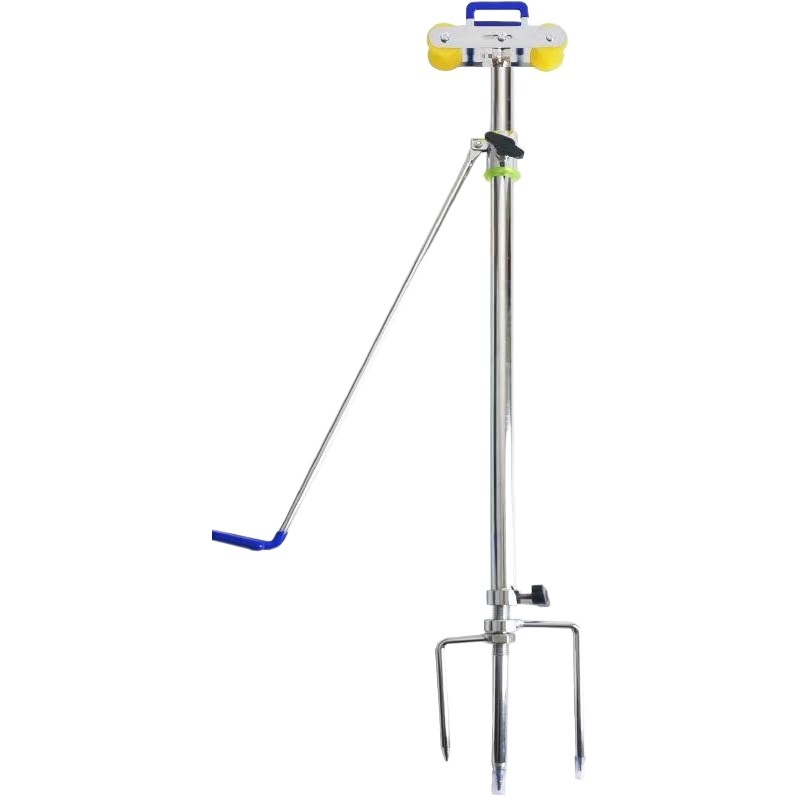 Full Set of Large Fish Rod Holders, Long Rod Stand, Universal Adjustable Thickened Portable Long Rod Holder, Gantry Stand
