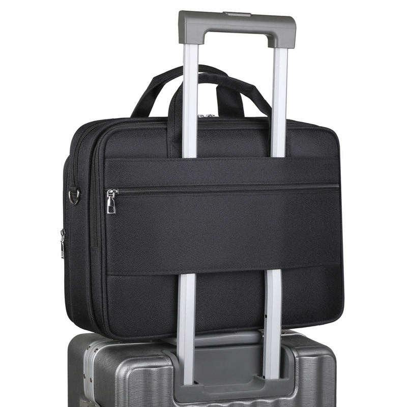 Bolso bandolera Bolso para portátil de 15,6 pulgadas Maletín de negocios Kit de gran capacidad Bolso bandolera para hombre