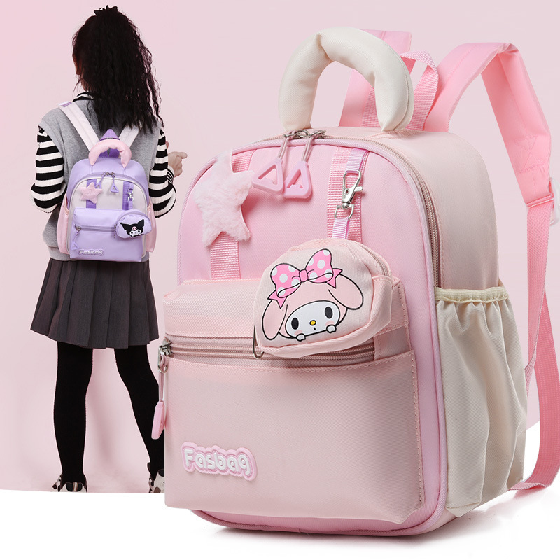 Mochila escolar para niños de dibujos animados Kulomi, mochila de viaje para niños de jardín de infantes, mochila para niñas lindas de 3-6 años