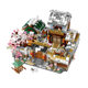 Loz Chinese Street Season 3 Winter Snow Scene Assembled Building Blocks Small Particle Street Scene Building Blocks Children's Educational Toys
