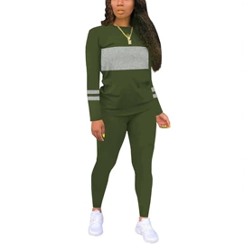 时尚休闲套装;女士连体裤;连衣裙