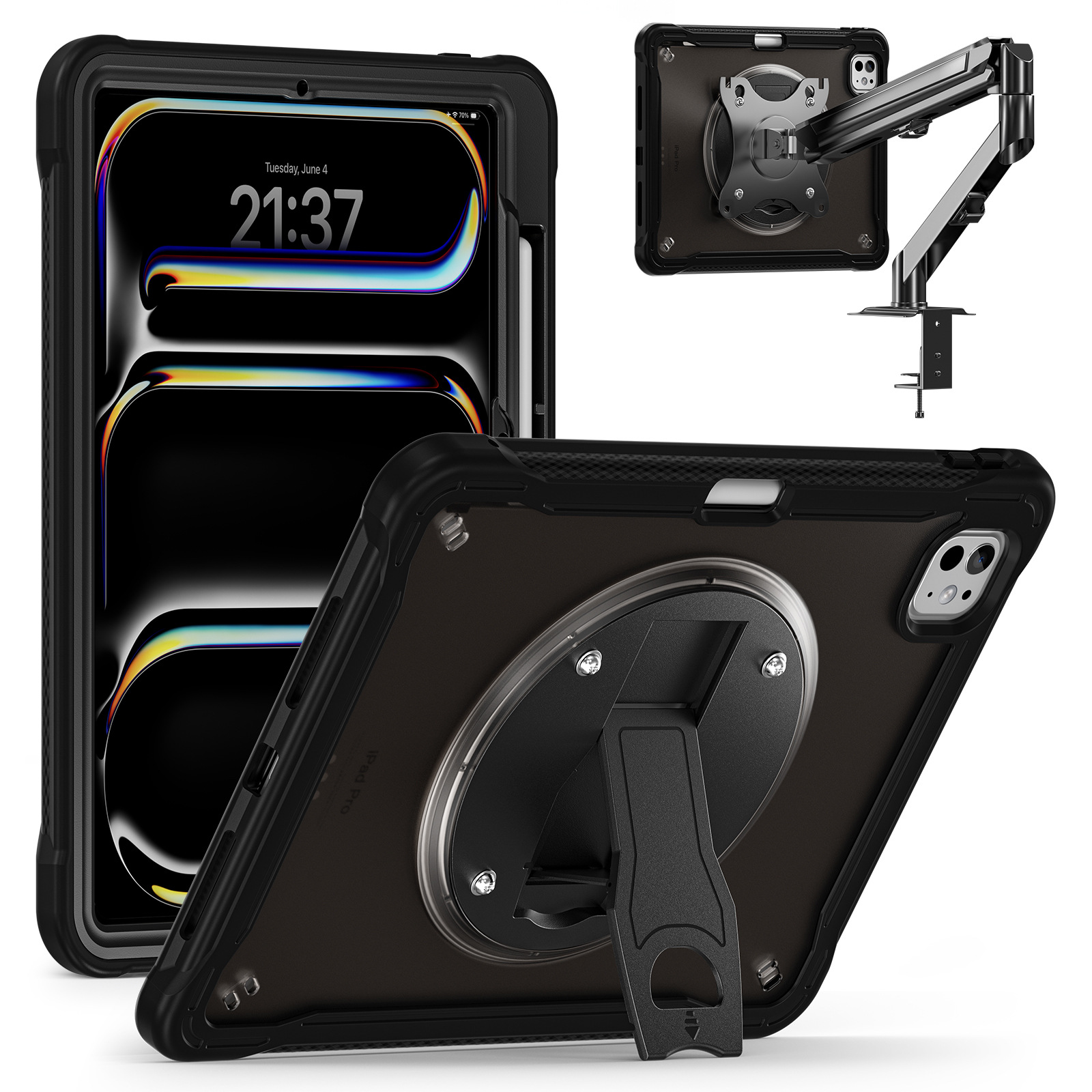 Suitable for iPad Pro 11 Adsorption Pen Slot Tablet Protective Cover E-Sports Live Broadcast Two-In-One Design