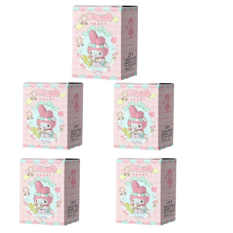 Деск-кукла Санрио мини-фигурка (серия My Melody), коллекционная для настольного стола, набор и одиночные варианты