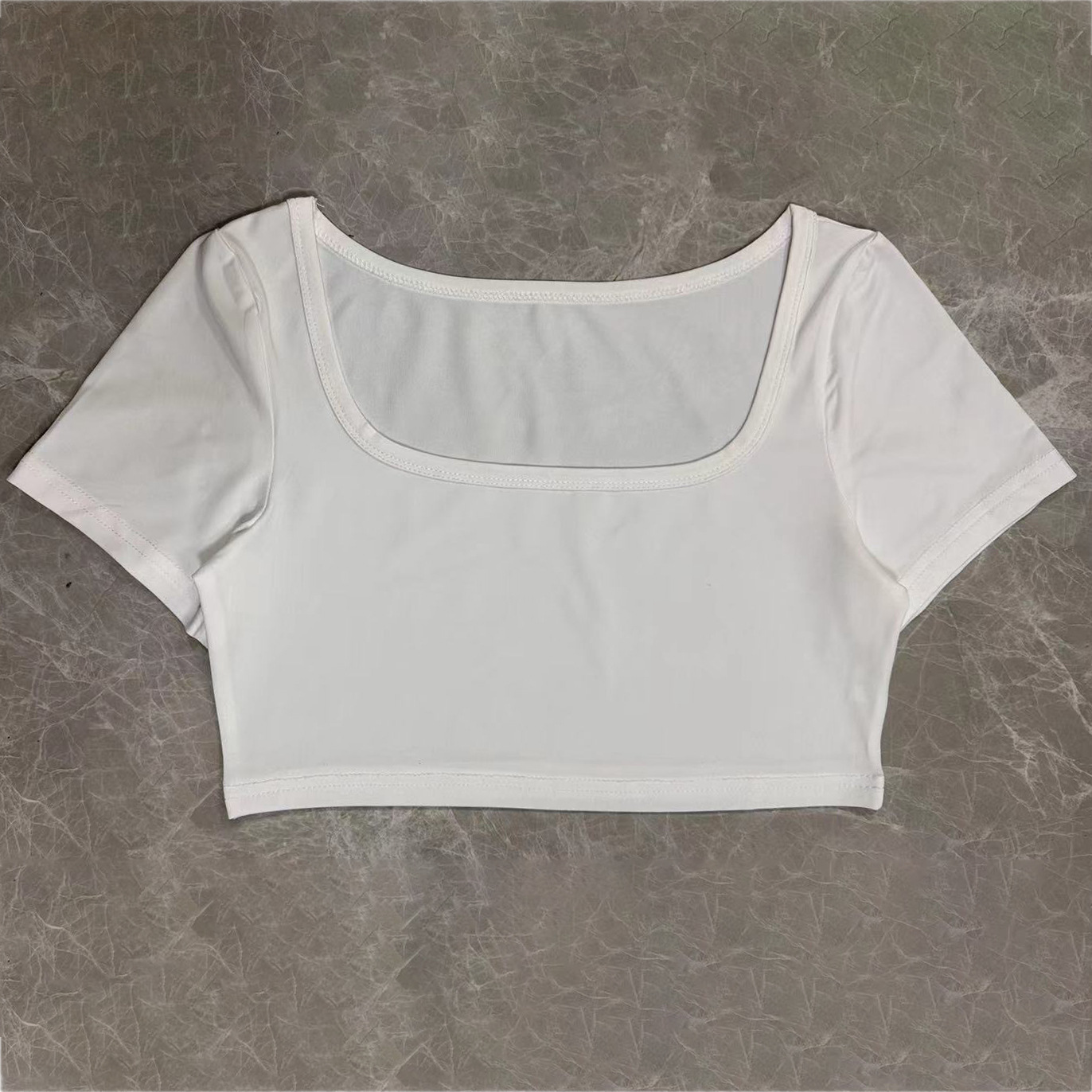 반소매 2 번 흰색