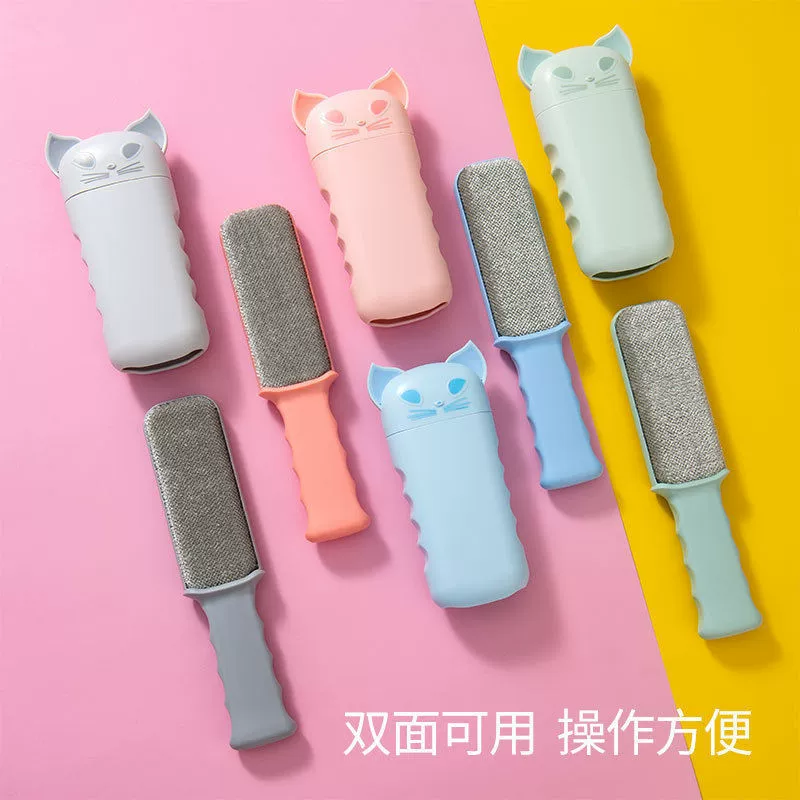 Новая мультяшная наклейка щетка для удаления волос роликовая щетка для удаления волос щетка для удаления пыли Пылезащитная бумага артефакт зоотовары