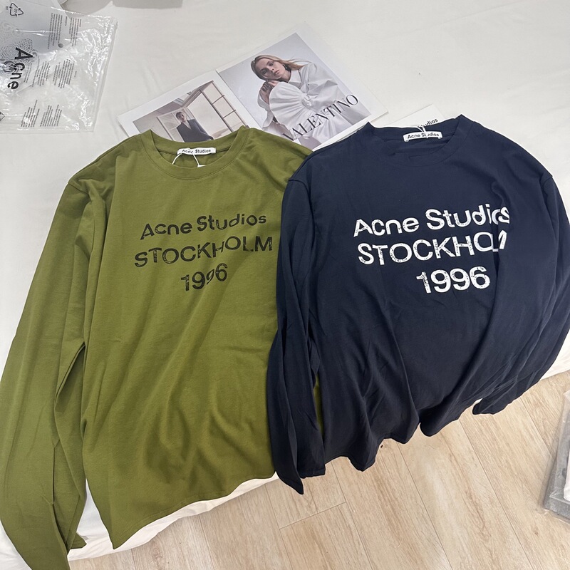 正しいバージョン 25 新しい An レター長袖 T シャツ 1996 デジタル印刷古い綿長袖ルーズ T シャツ男性と女性用|undefined