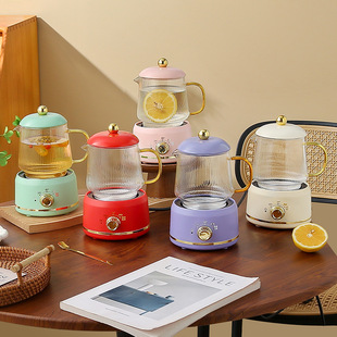 Multifunctional Glass Health Pot, Household Health Cup, Electric Heating Cup, Office Flower Teapot, Water Kettle, Souvenir