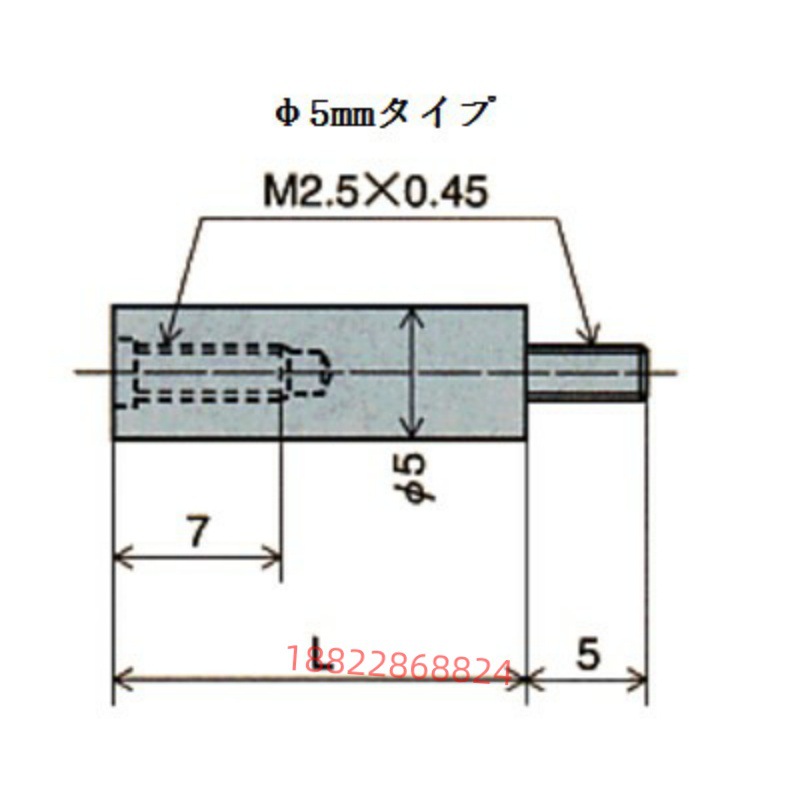 日本原装进口孔雀百分表配件PEACOCK XJ-406/410/415/420/425/430