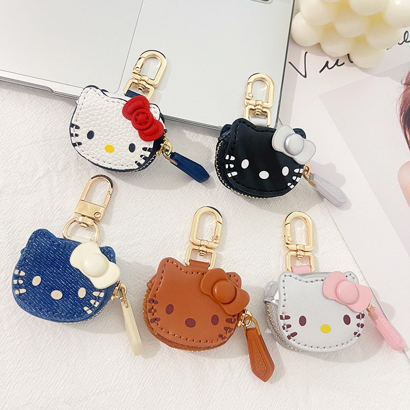 Childlike and Cute Kt Cat Bag Pendant, Niche Sweet Fashion Key Bag, Cartoon Hello Kitty Pendant, Gift for Girls