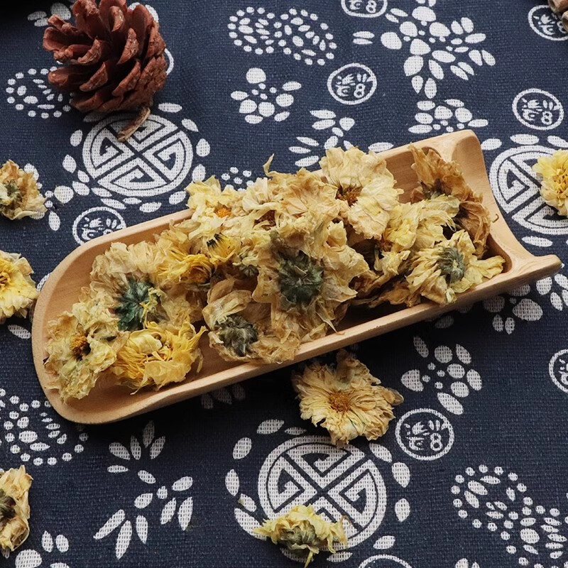Hang Bai Ju Dried Chrysanthemum Buds 500g Herbal Tea Zhejiang Hangzhou White Chrysanthemum key features