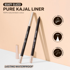 BEAUTY glazation黒のつや消しアイライナーペンは筆回しナイフを持っています。