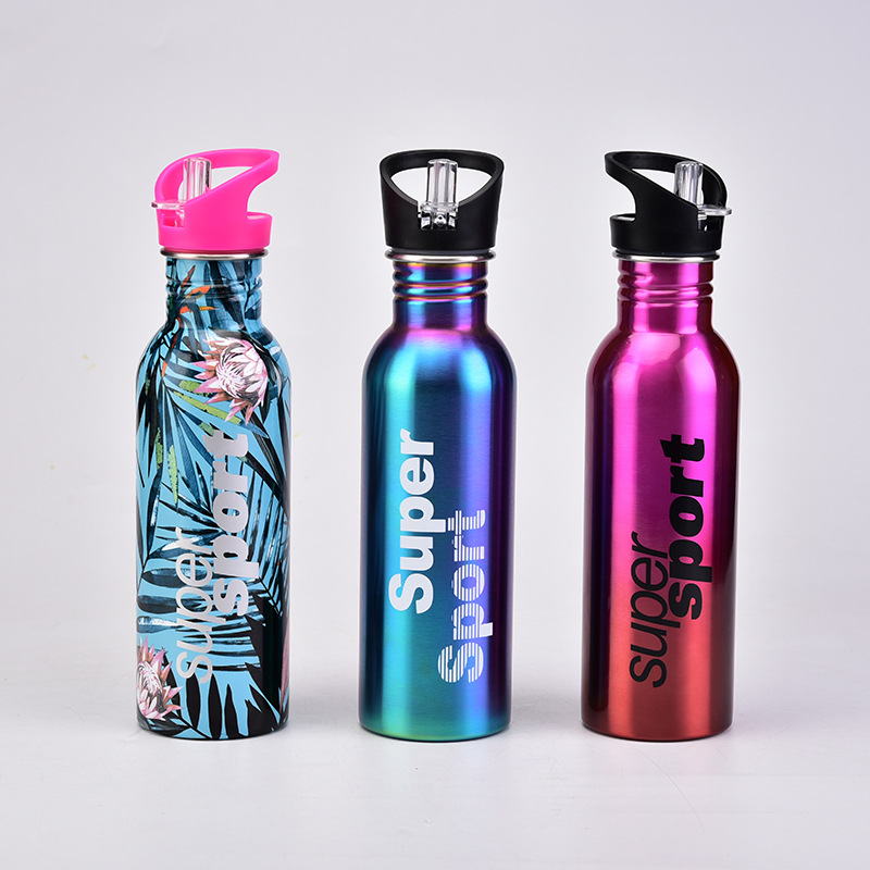 New Single-layer Stainless Steel Large-capacity Portable Water Bottle Wholesale display picture 2