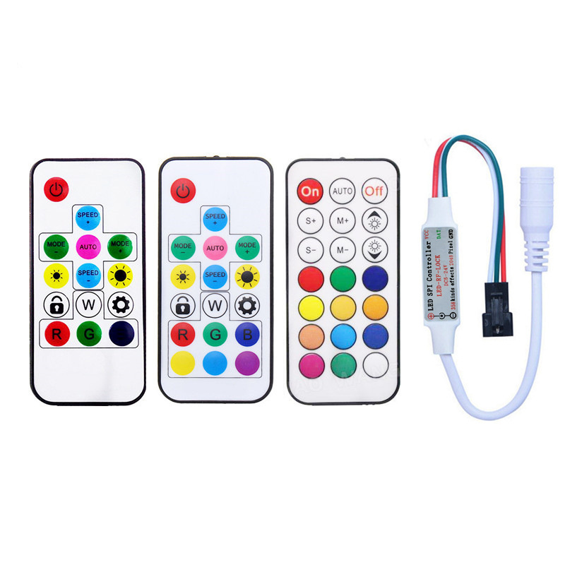 SPI 매직 컬러 미니 컨트롤러 14 키 RGB 매직 컬러 MINI16 키 매직 컬러 미니 21 키 매직 컬러 플로우 컨트롤