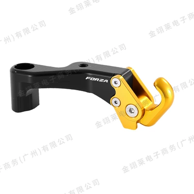 Motosiklet ləvazimatları və aksesuarları Aluminum Alloy Open-Close - gg-26005-universal-folding-hook-with-logo-gold