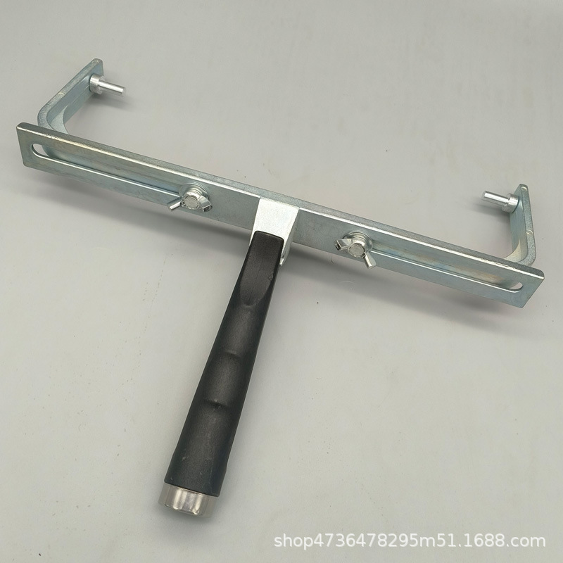 Soporte retráctil de 18 pulgadas con cepillo de rodillo de 18 pulgadas Soporte de rodillo de cepillo retráctil de aluminio