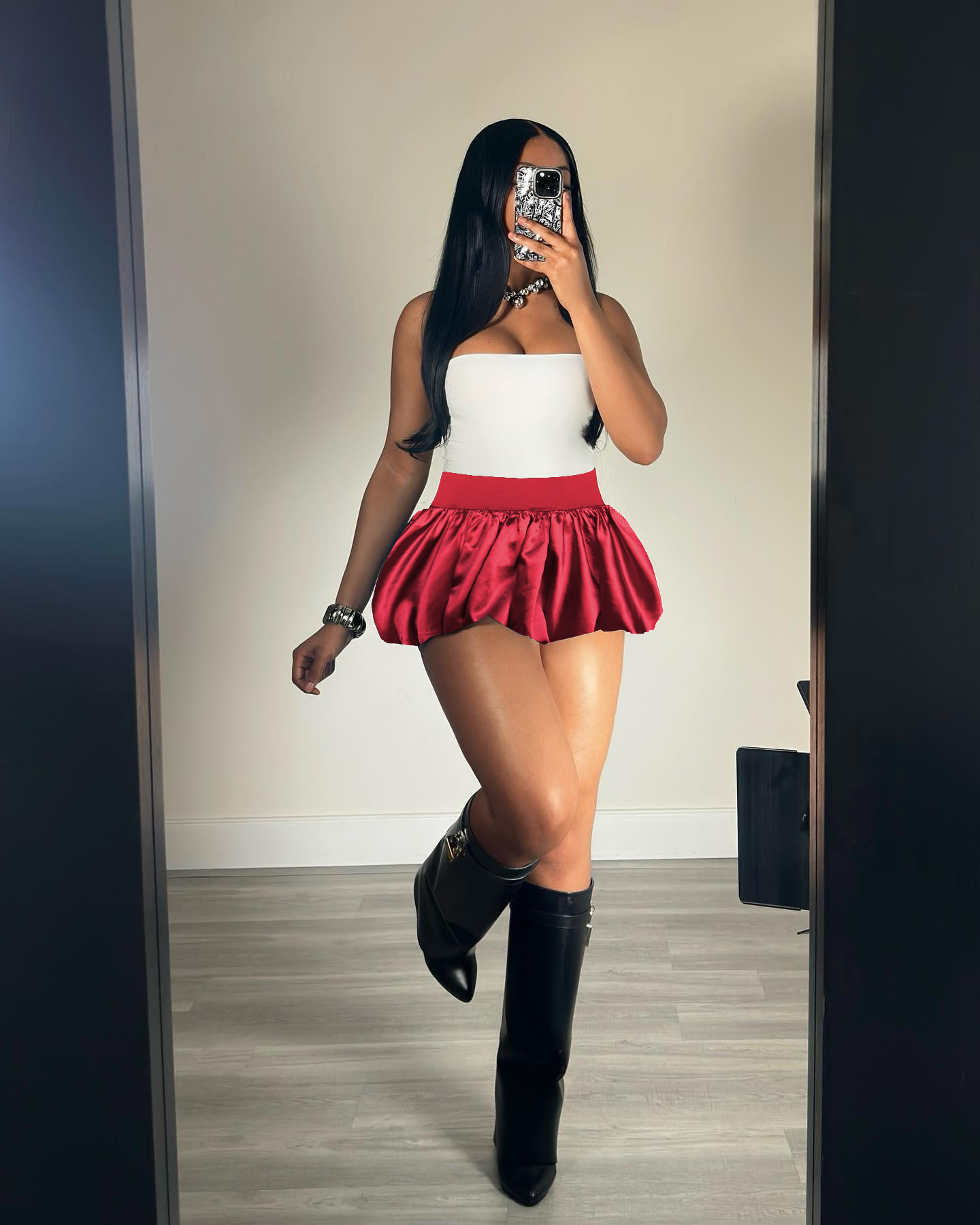 Satin (red)