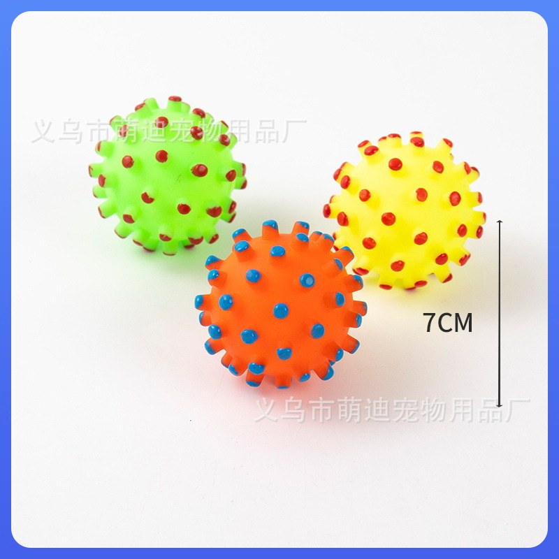 ✅ Amazon Pet Small Dog Toy Resistant to Bite and Molars to Relieve Boredom and Sound Ball Corgi Cat Supplies Batch