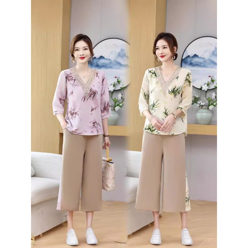 Shiffon summer clothing for mother's day