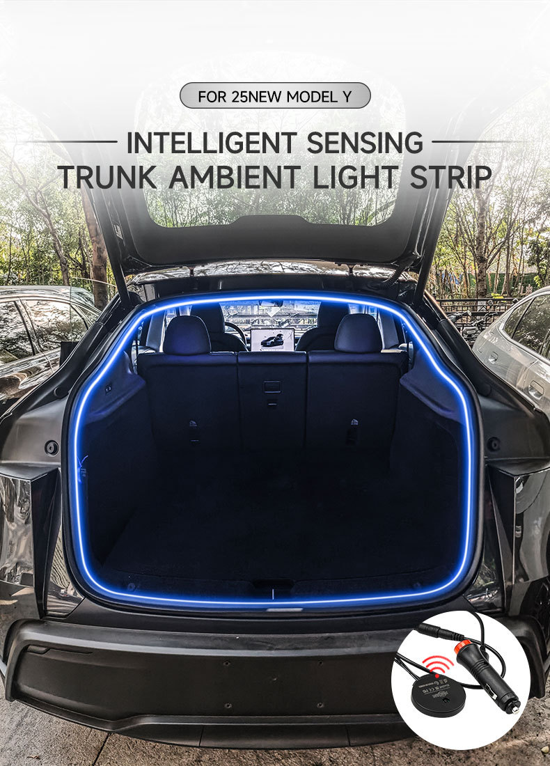 Suitable for Tesla Model Y Trunk Light with New Version Y Trunk Lighting Led Trunk Light