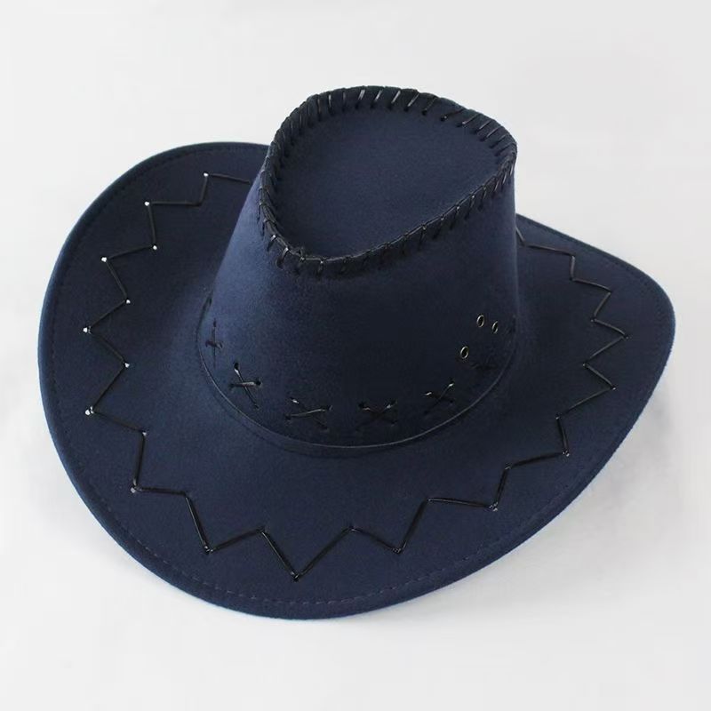 Sombrero de Vaquero de Poliéster con Protección Solar para Actividades al Aire Libre