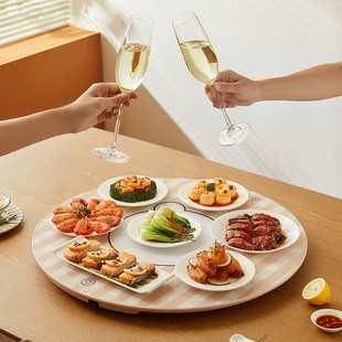Bear BWB-A04P1 Warming Board Meal Insulation Board Household Insulation Board Hot Dishes Multifunctional Heating Board