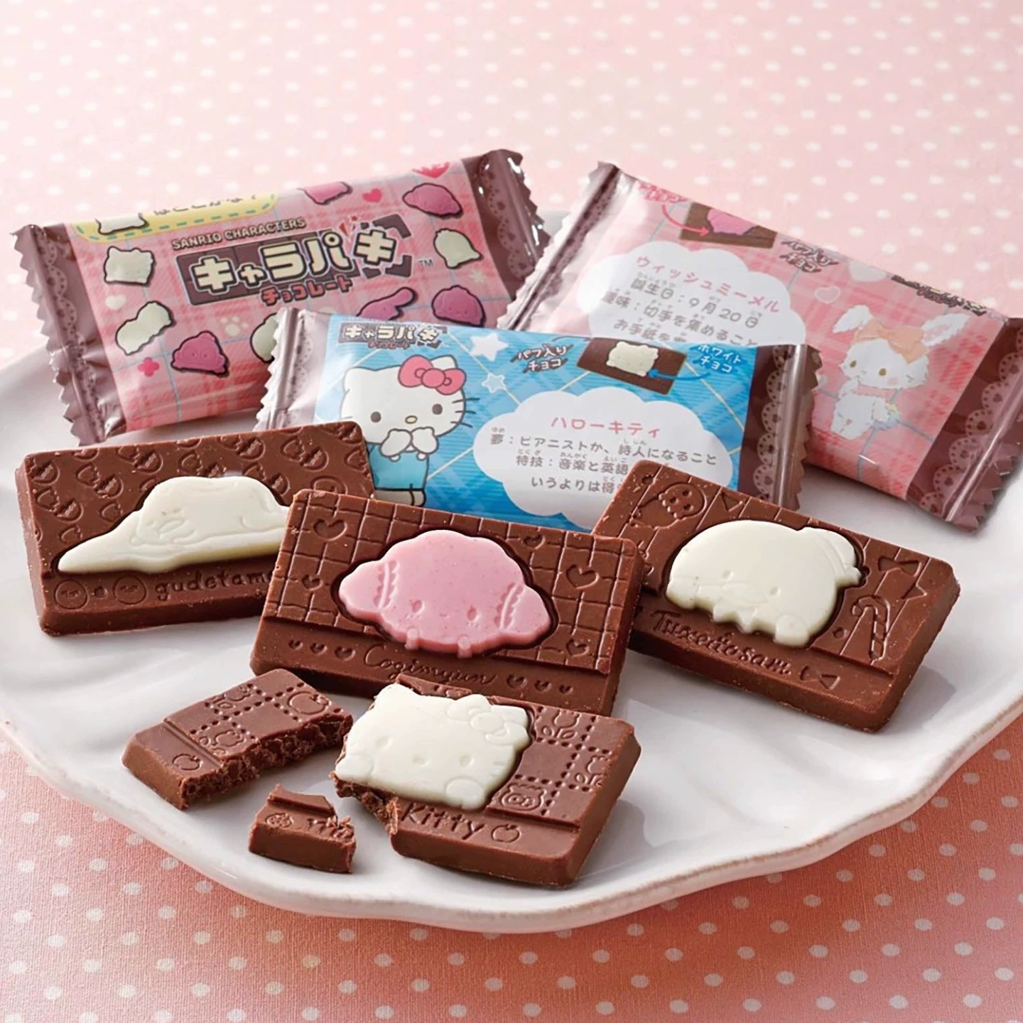 Японская коллекция Bandai Sanrio, супер милый открывающийся шоколадный сюрприз, независимая большая упаковка, праздничный подарок