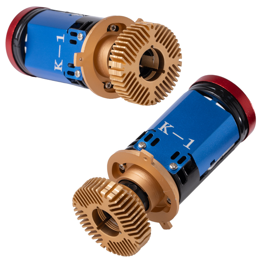 K1 Car Light Lens LED Dual-cup Headlight Bulb With Integrated High And Low Beam, H4 Guangzhou Auto Parts, Specifically_voghion.com
