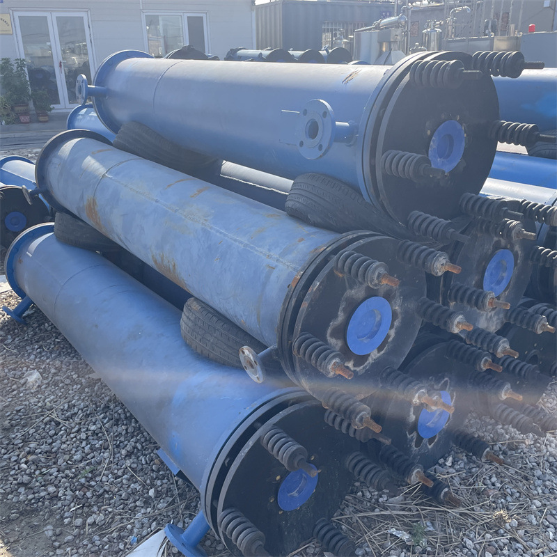 收购二手石墨冷凝器 工业列管式换热设备 蒸发式传热设备